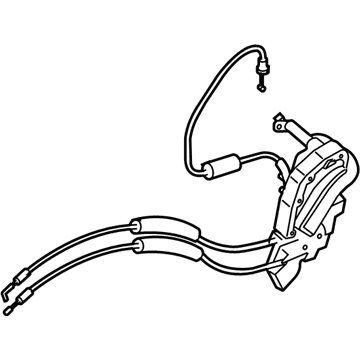 Nissan 80501-ET200 Front Left (Driver-Side) Door Lock Actuator