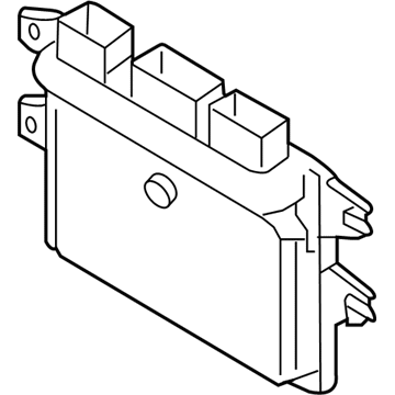 Nissan 23703-3VB0A Engine Control Module-Blank
