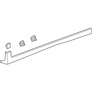 Honda 71800-TF0-J01YH Garnish Assy., R. Side Sill *YR592M* (ORANGE BURST METALLIC)