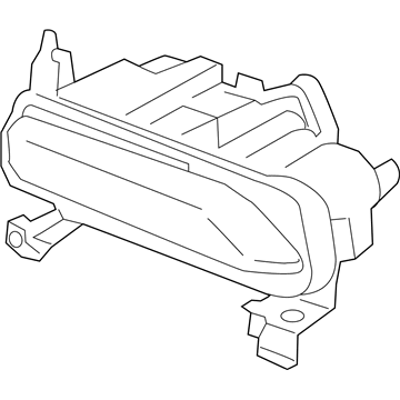 Kia 92202S9000 Front Fog Lamp Assembly