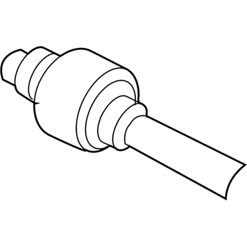 Kia 495002F211 Shaft Assembly-DRIVERH