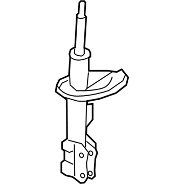 Kia 546611D101 Front Shock Absorber Assembly, Right