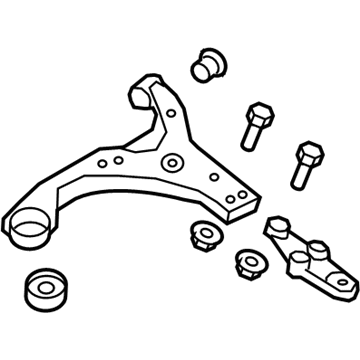 Kia 545001D000 Arm Complete-Front Lower