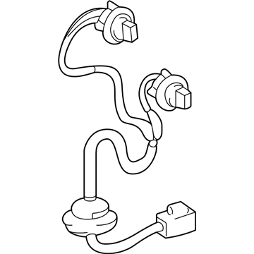 Lexus 81555-24080 Cord, Rear Combination