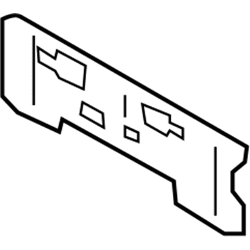 Infiniti 96210-4HB0A Bracket-Licence Plate