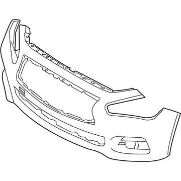 Infiniti 62022-4HB0H Front Bumper Cover