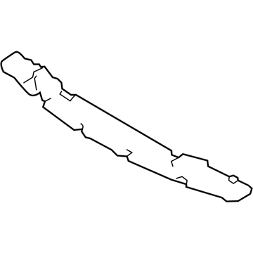 Infiniti 62090-4GA0A Absorber-Energy, Front Bumper