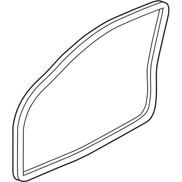 GM 22623346 Weatherstrip Asm-Front Side Door (Service In-P