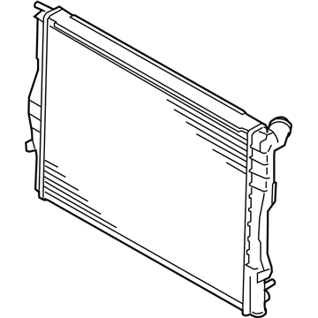 BMW 17-11-7-558-480 Radiator