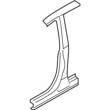Hyundai 71401-2HB20 Pillar Assembly-Center Outer, LH