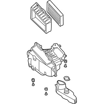 Nissan 16500-5Y700 Air Cleaner