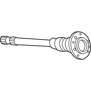 Mopar 68044521AA Axle Shaft Rear Right