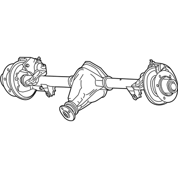 Mopar 4862647AB Axle-Service Rear