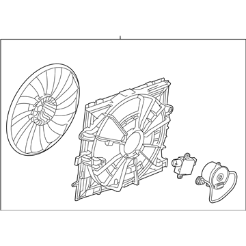 GM 22895851 Fan Shroud