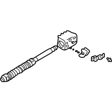 Ford E3TZ3524D Shaft & Sector