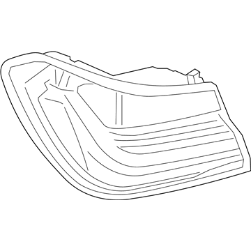 BMW 63-21-7-342-965 Rear Light In The Side Panel, Left