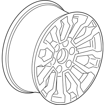 GM 23376220 Wheel, Alloy