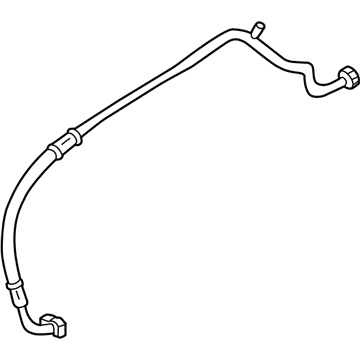 Nissan 92480-8J111 Hose-Flexible, Low