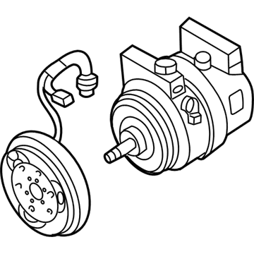 Nissan 92600-CA03B Compressor - Cooler