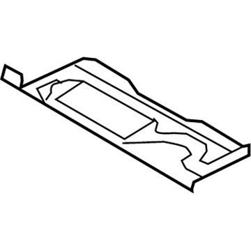 Hyundai 65513-3M000 Panel Assembly-Rear Floor, Rear