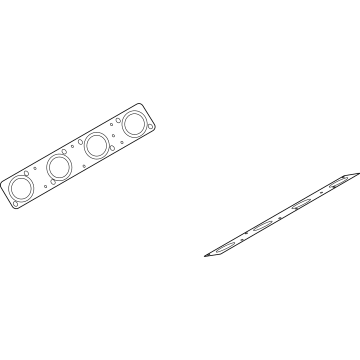 BMW 11-62-7-589-106 Gasket