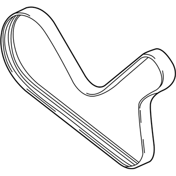 Mopar MN187016 Belt-ALTERNATOR & Others