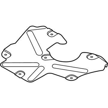 BMW 31-11-6-854-720 Absorber For Stiffening Plate