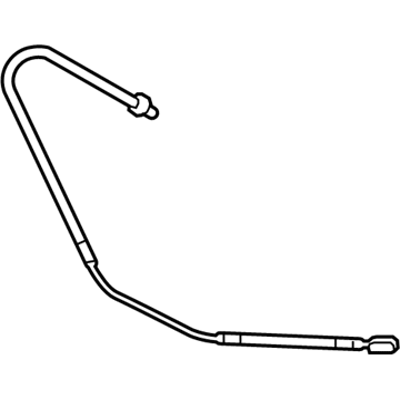 BMW 34-30-6-887-450 Brake Hose Rear