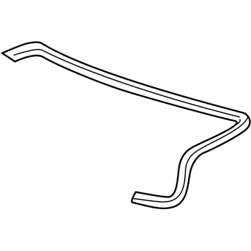 Honda 74865-S5D-A01 Weatherstrip, Trunk Lid