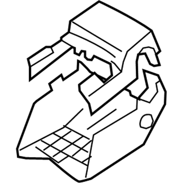 Lexus 45286-50973-C0 Cover, Steering Column