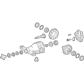 Lexus 41110-50323 Carrier Assembly, Differential