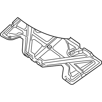 Nissan 65840-ZL40A INSULATOR Hood