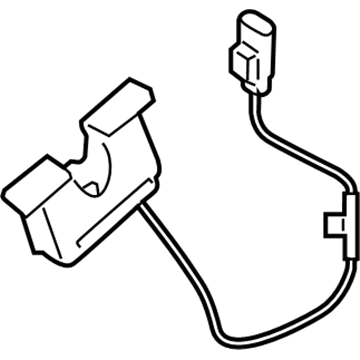 BMW 51-23-7-308-068 Lock, Engine Compartment. Lid With Switch, Right