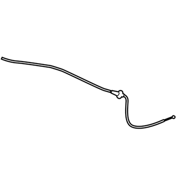 BMW 51-23-7-367-535 Rear Bowden Cable