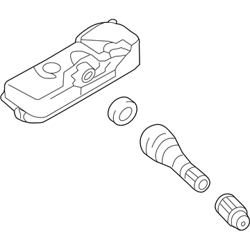 Hyundai 52933-0W100--DS Valve-Tpms