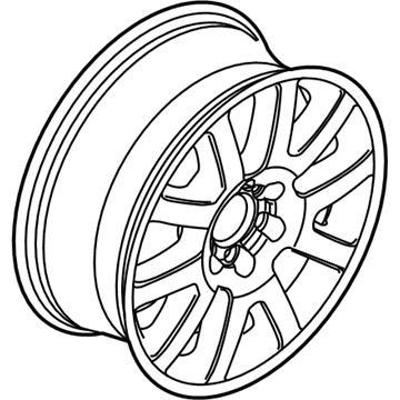 Ford FL1Z-1007-F Wheel, Alloy