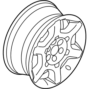 Ford DL3Z-1007-B Wheel, Alloy