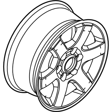 Ford BL1Z-1007-B Wheel, Alloy