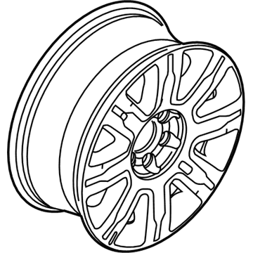 Ford CL1Z-1007-A Wheel, Alloy
