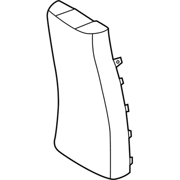Hyundai 84681-1R000-8M Cover Assembly-Console Rear