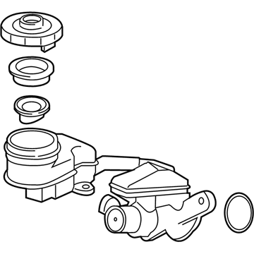 Acura 46100-TX6-A03 Master Cylinder Assembly