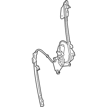 Mopar 4865611AI Door Window Regulator