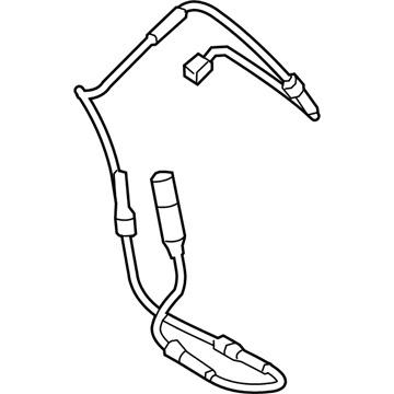 BMW 34-35-2-284-343 Brake-Pad Sensor, Rear