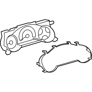 Toyota 83800-35L31 Cluster Assembly