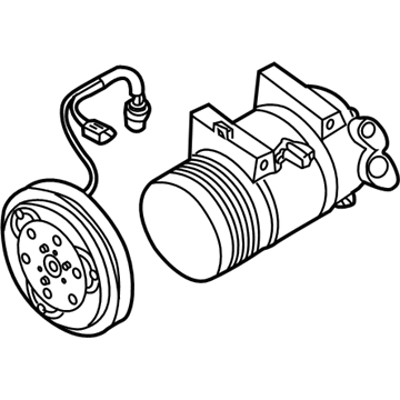 Nissan 92600-EA01A Compressor - Cooler