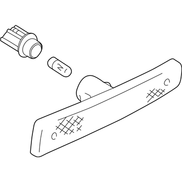 GM 30020790 Lamp & Rear Asm, Front Side, RH (On Esn)