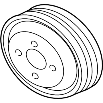 BMW 11-51-1-436-590 Pulley