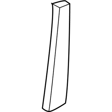 Mopar 5288839AG Molding-B Pillar