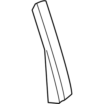 Mopar 5288840AF Molding-C Pillar