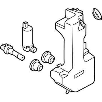 Ford BK2Z-17618-A Washer Reservoir